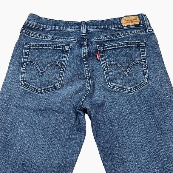 Levi’s 505 Straight Leg Blue Denim Size 27 4 Small Womens - Picture 7 of 13